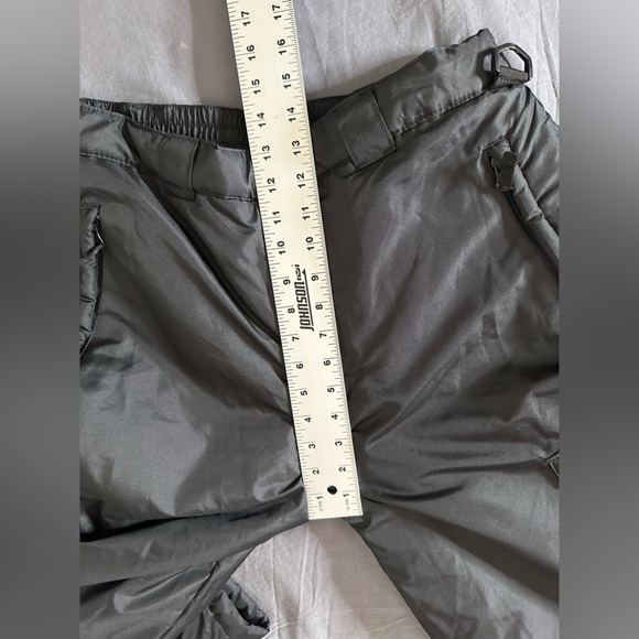 Artic Quest Women’s Black Snow / Ski  Pants with Ankle Zipper Size L - Picture 11 of 11